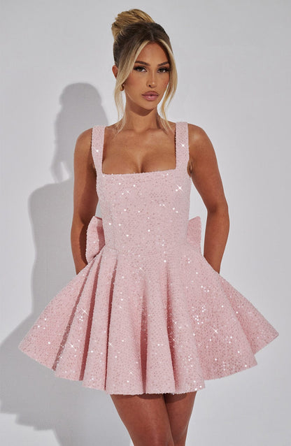 Dorothy Mini Dress Blush