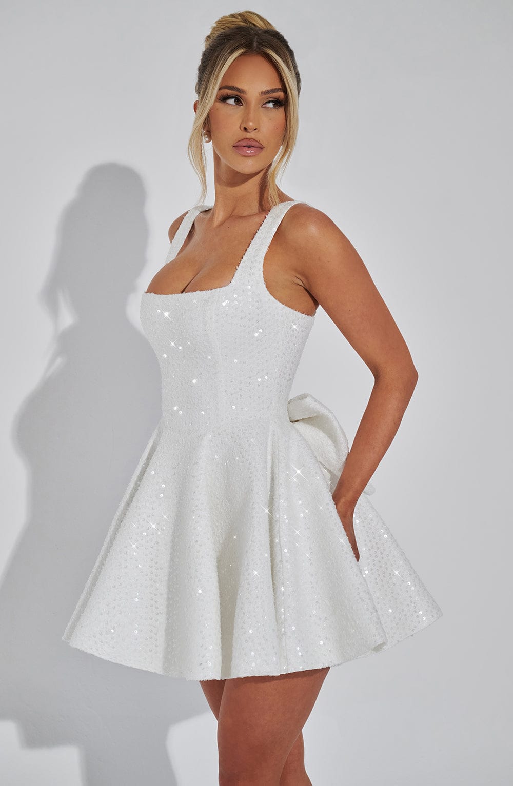 Dorothy Mini Dress Ivory
