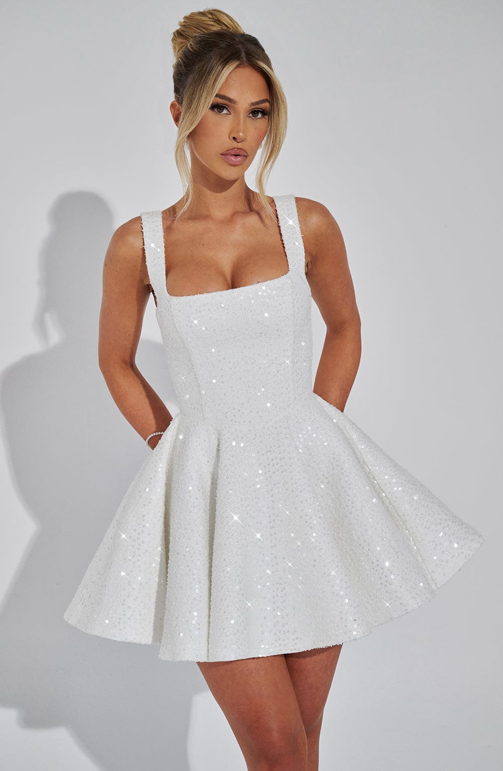 Dorothy Mini Dress Ivory