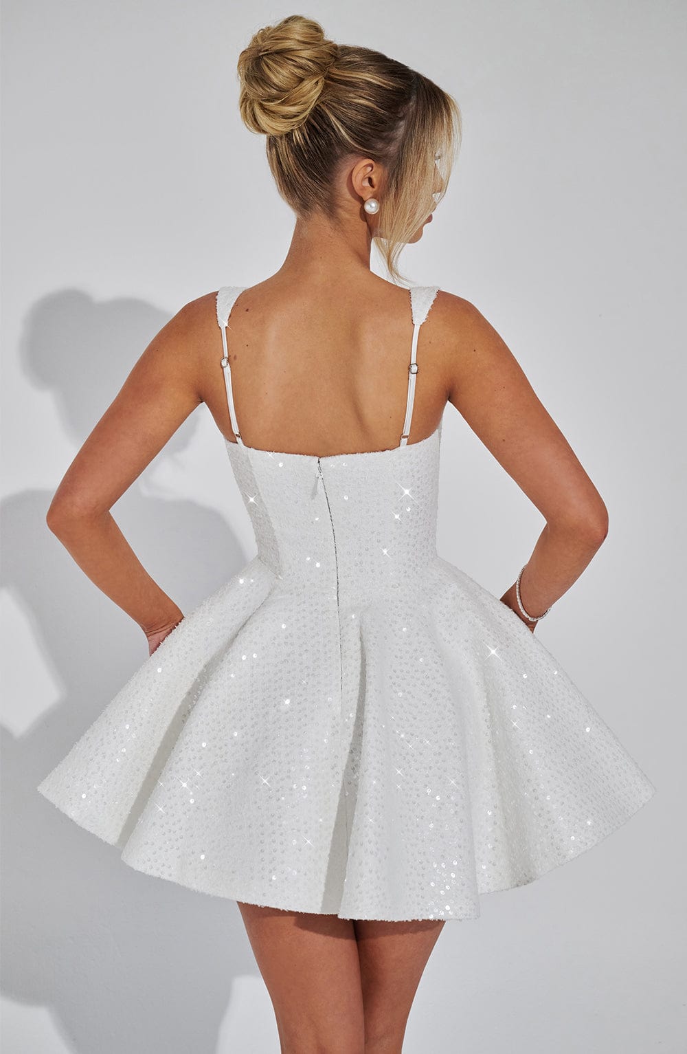 Dorothy Mini Dress Ivory