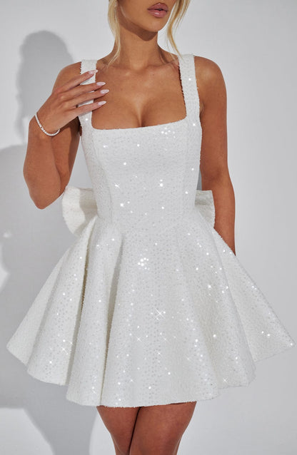 Dorothy Mini Dress Ivory