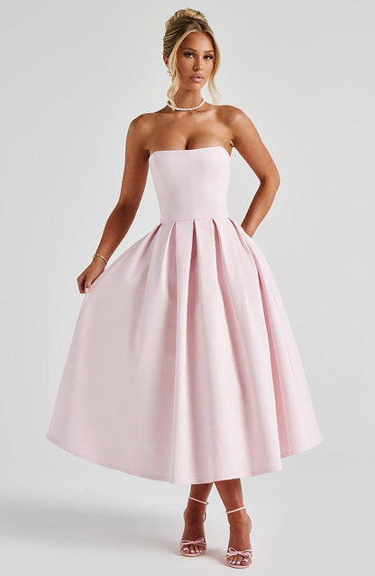 Edith Midi Dress Blush