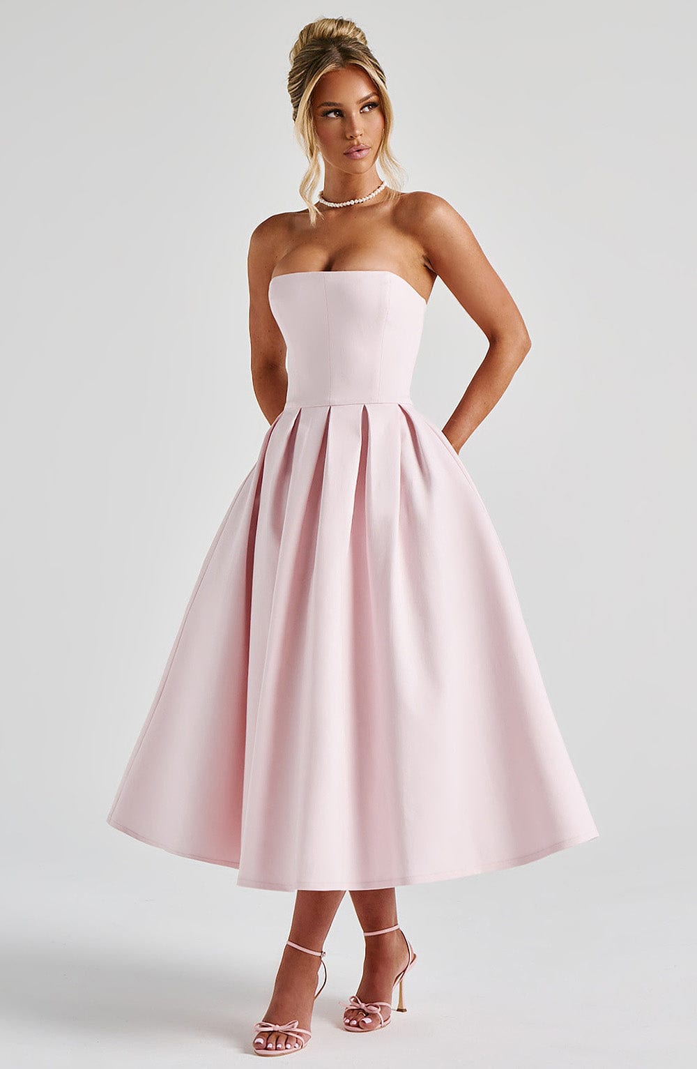Edith Midi Dress Blush