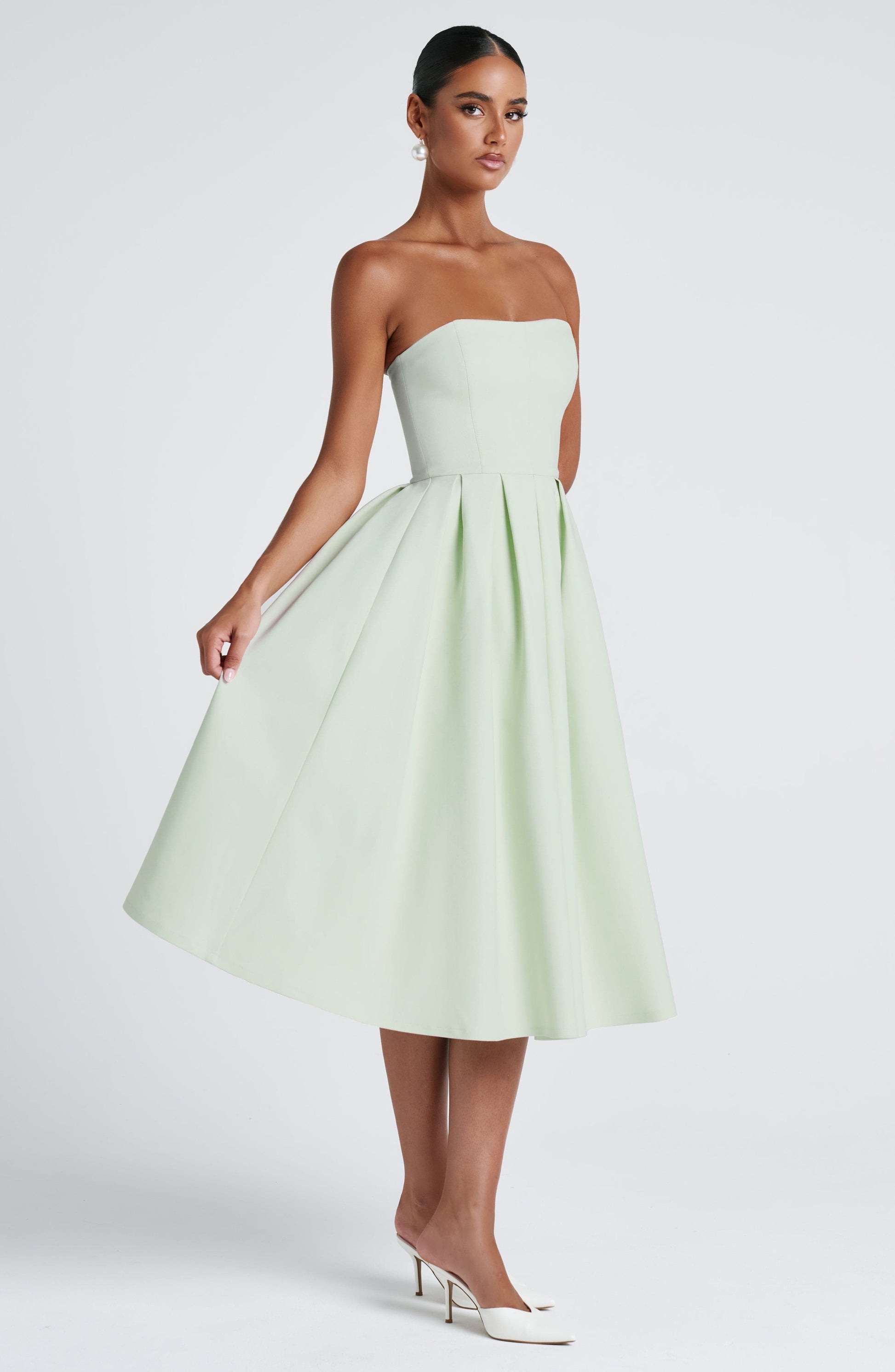 Edith Midi Dress Mint