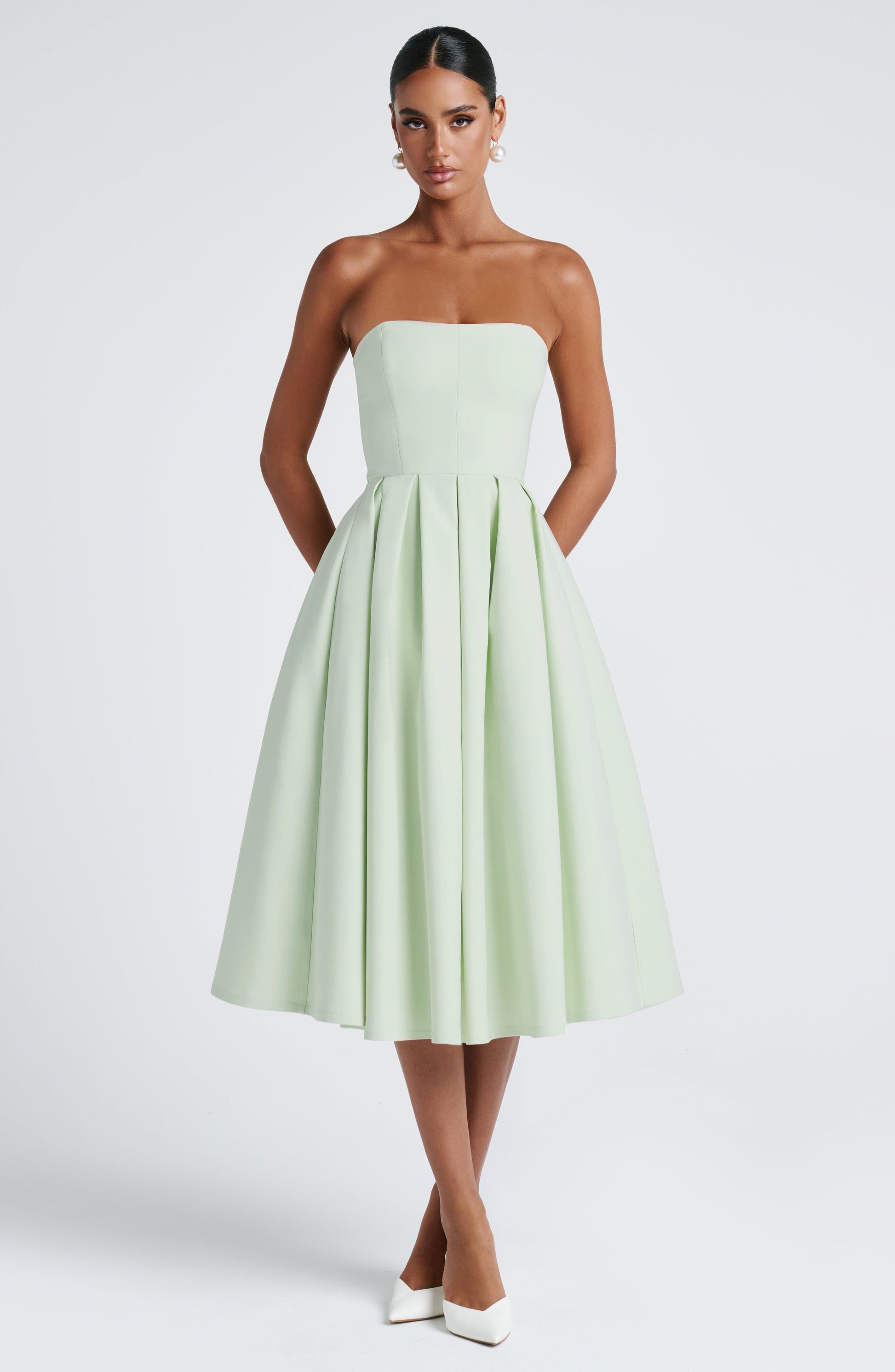 Edith Midi Dress Mint
