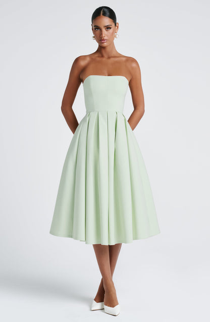 Edith Midi Dress Mint
