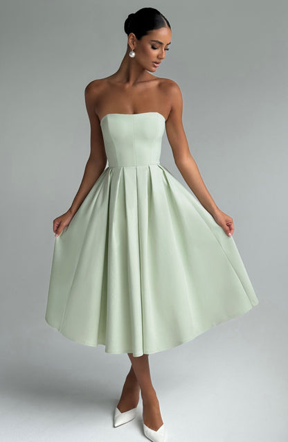 Edith Midi Dress Mint