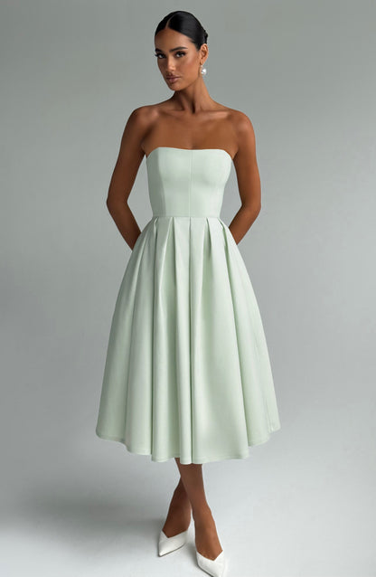 Edith Midi Dress Mint
