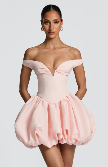 Eileen Mini Dress Blush