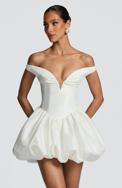 Eileen Mini Dress Ivory