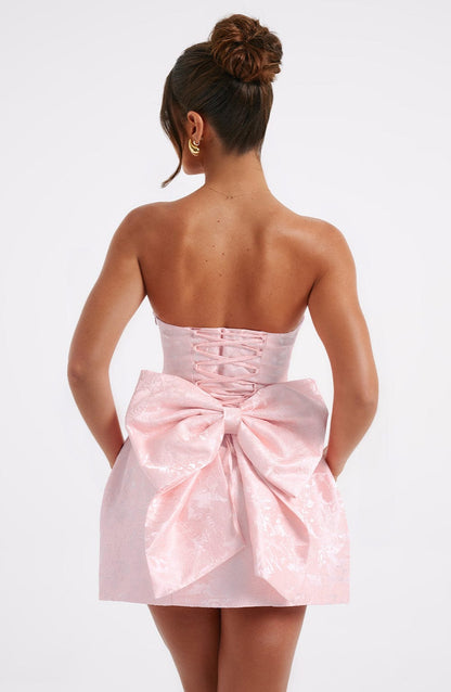Elenora Mini Dress Blush