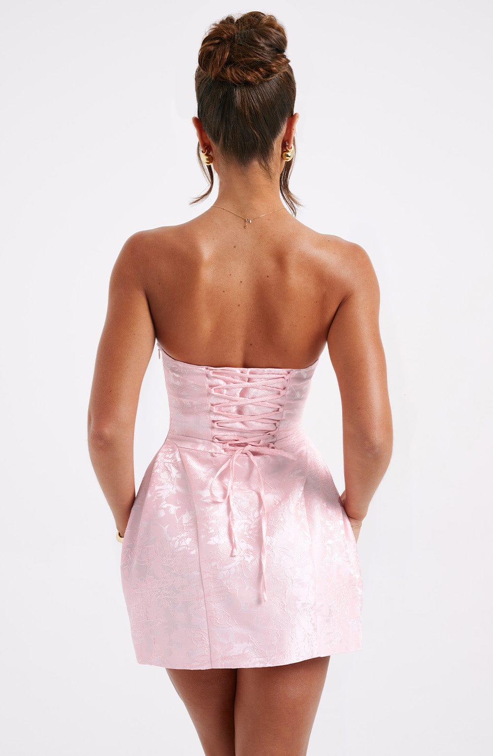 Elenora Mini Dress Blush