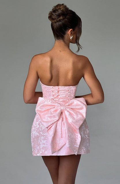 Elenora Mini Dress Blush