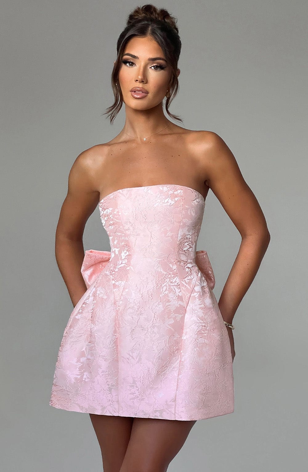 Elenora Mini Dress Blush