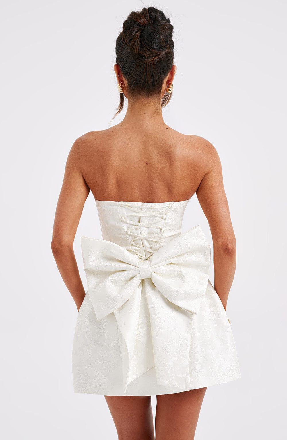 Elenora Mini Dress Ivory