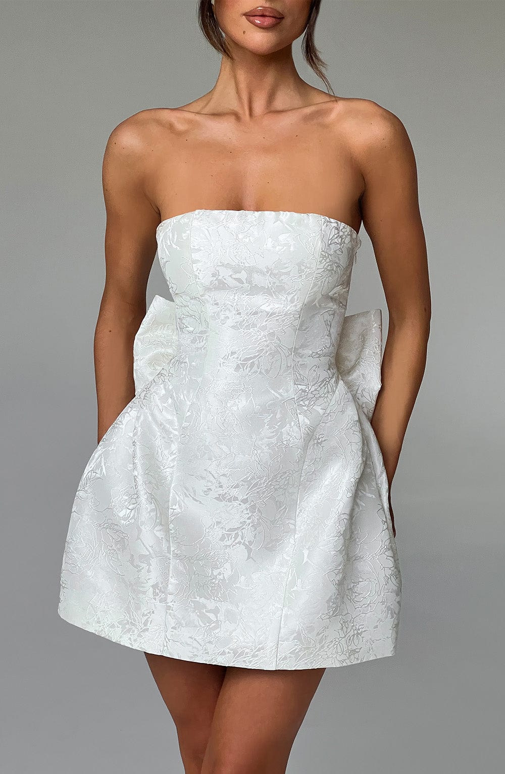 Elenora Mini Dress Ivory