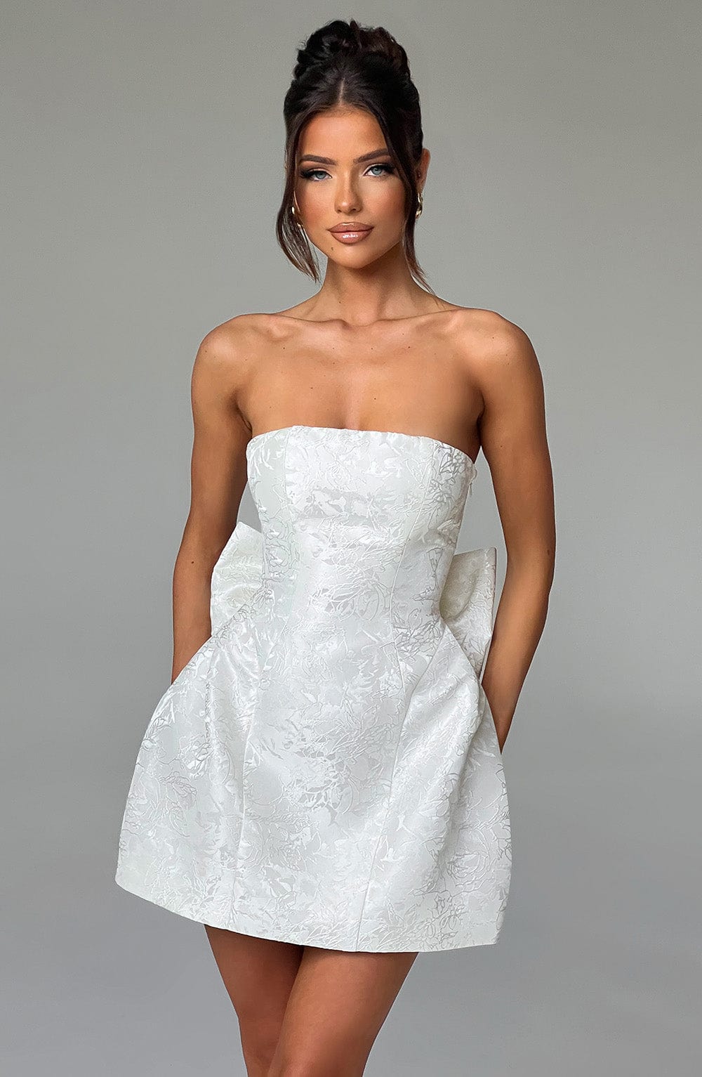 Elenora Mini Dress Ivory
