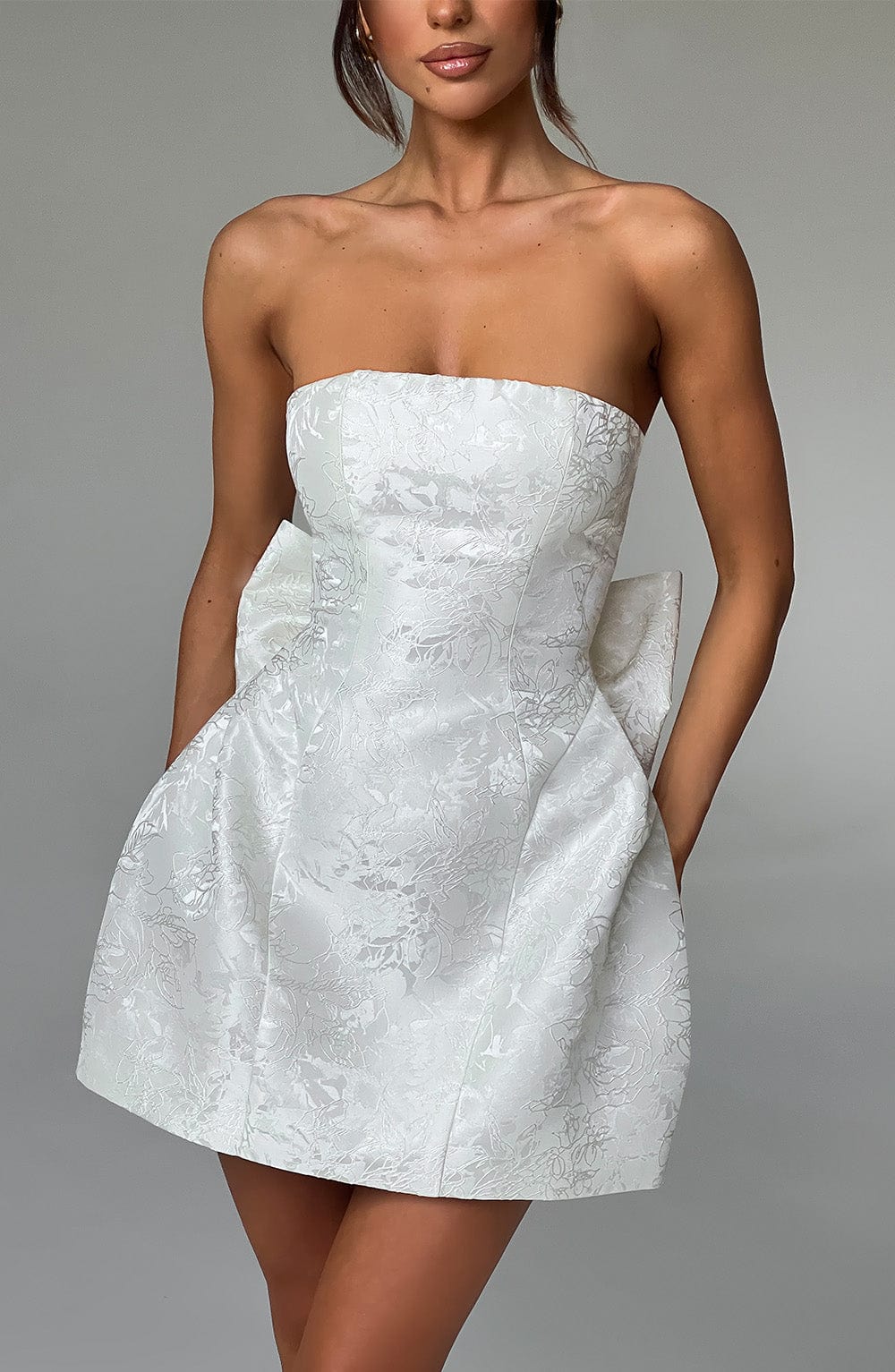 Elenora Mini Dress Ivory