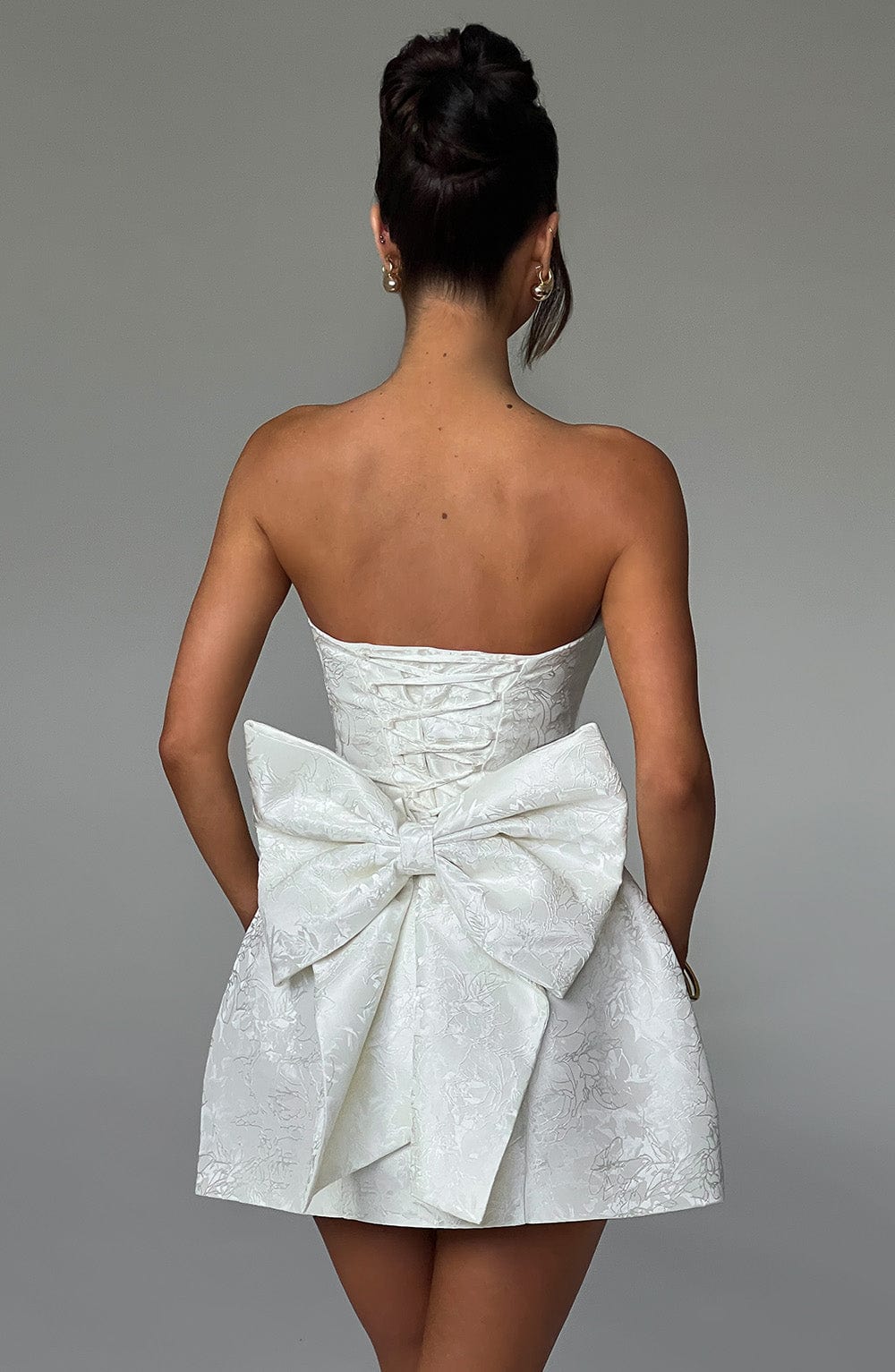 Elenora Mini Dress Ivory