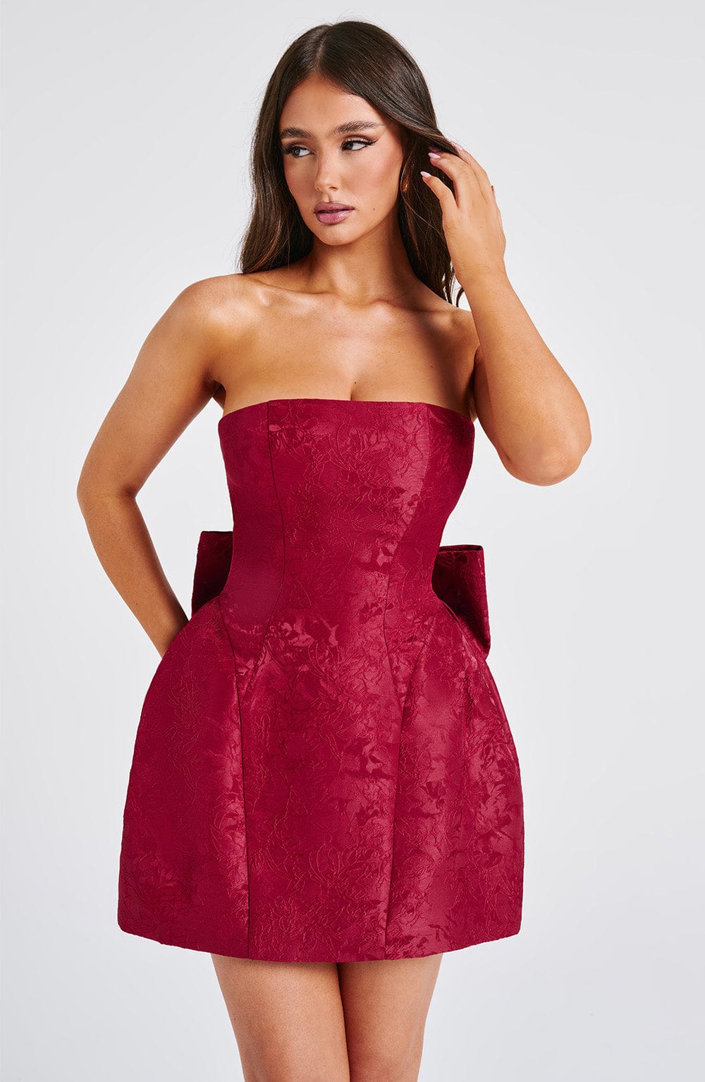 Elenora Mini Dress Red