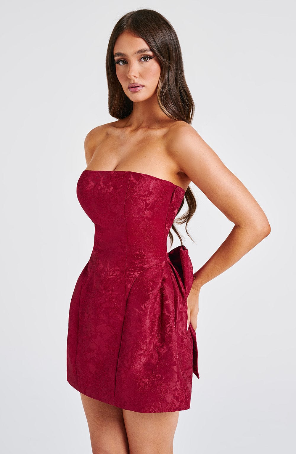 Elenora Mini Dress Red
