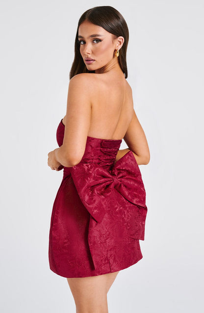 Elenora Mini Dress Red