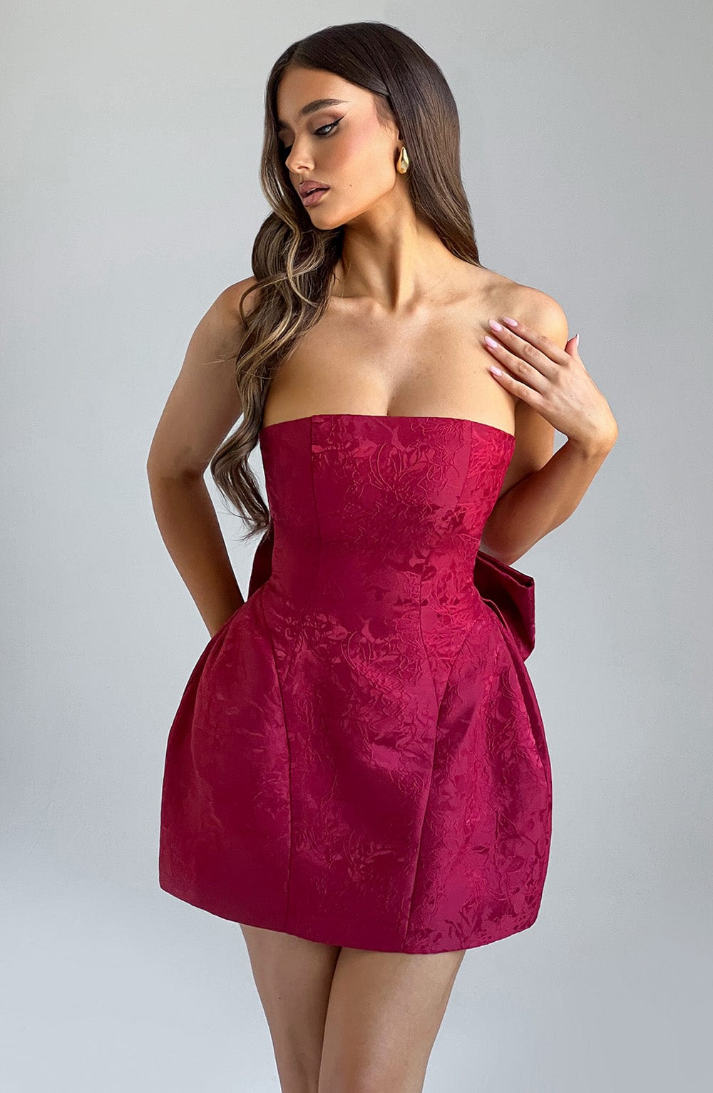 Elenora Mini Dress Red