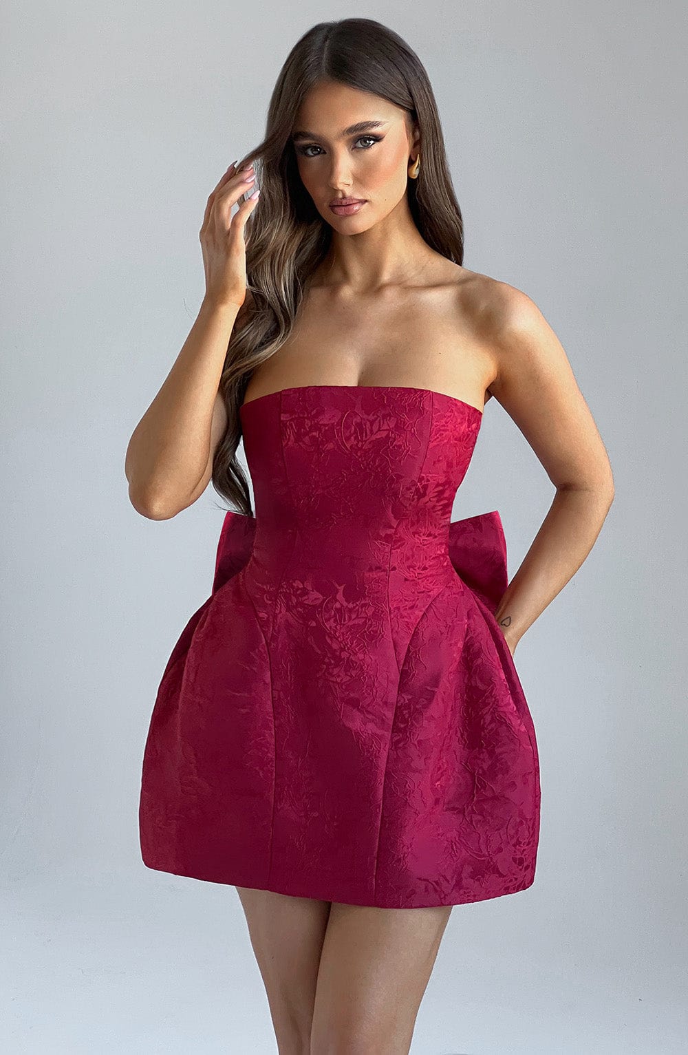 Elenora Mini Dress Red