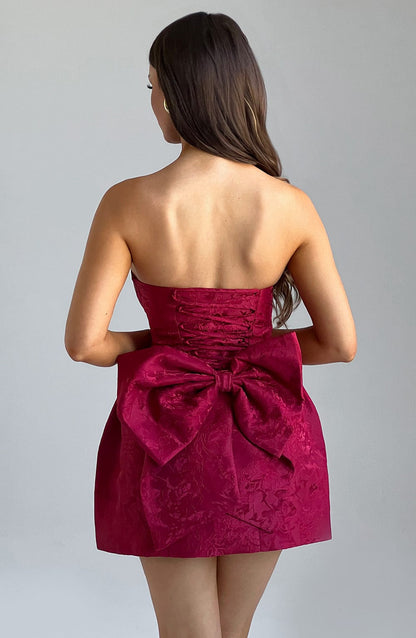 Elenora Mini Dress Red