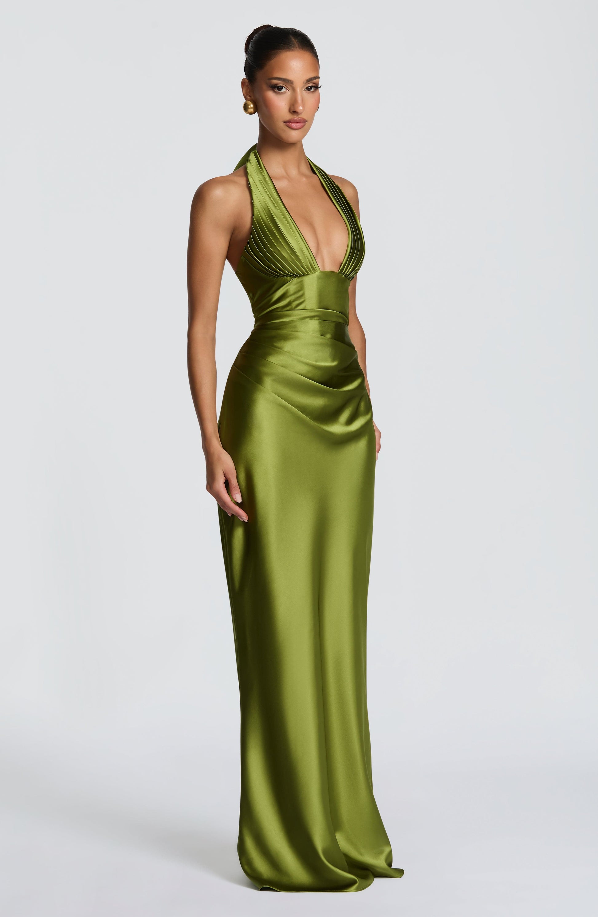 Elowen Maxi Dress Olive