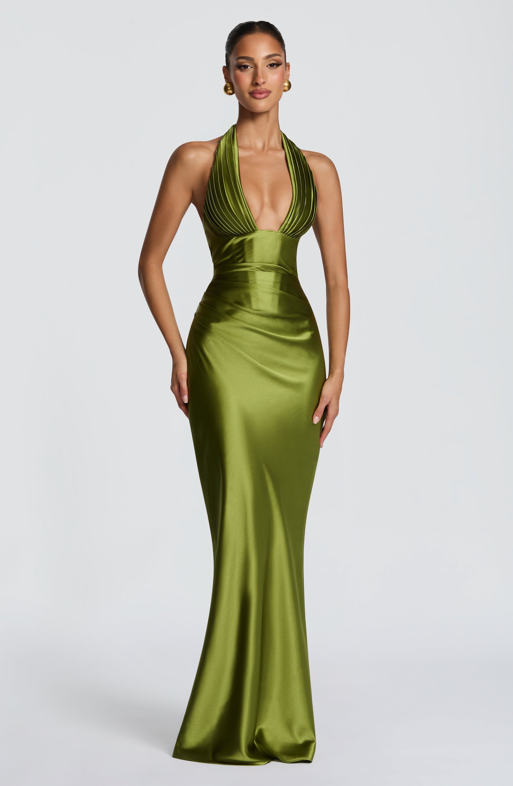 Elowen Maxi Dress Olive