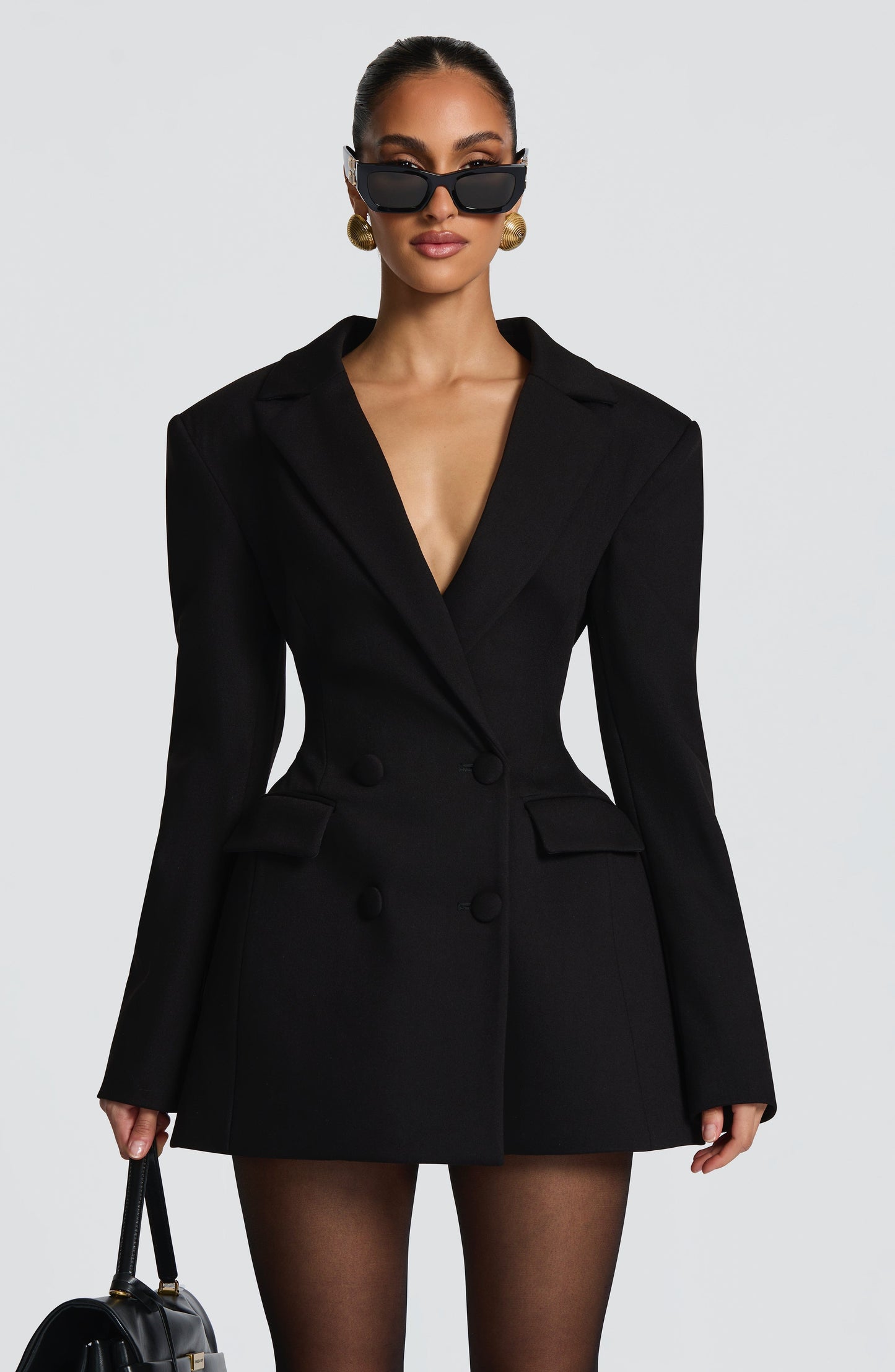 Elvira Mini Dress Black