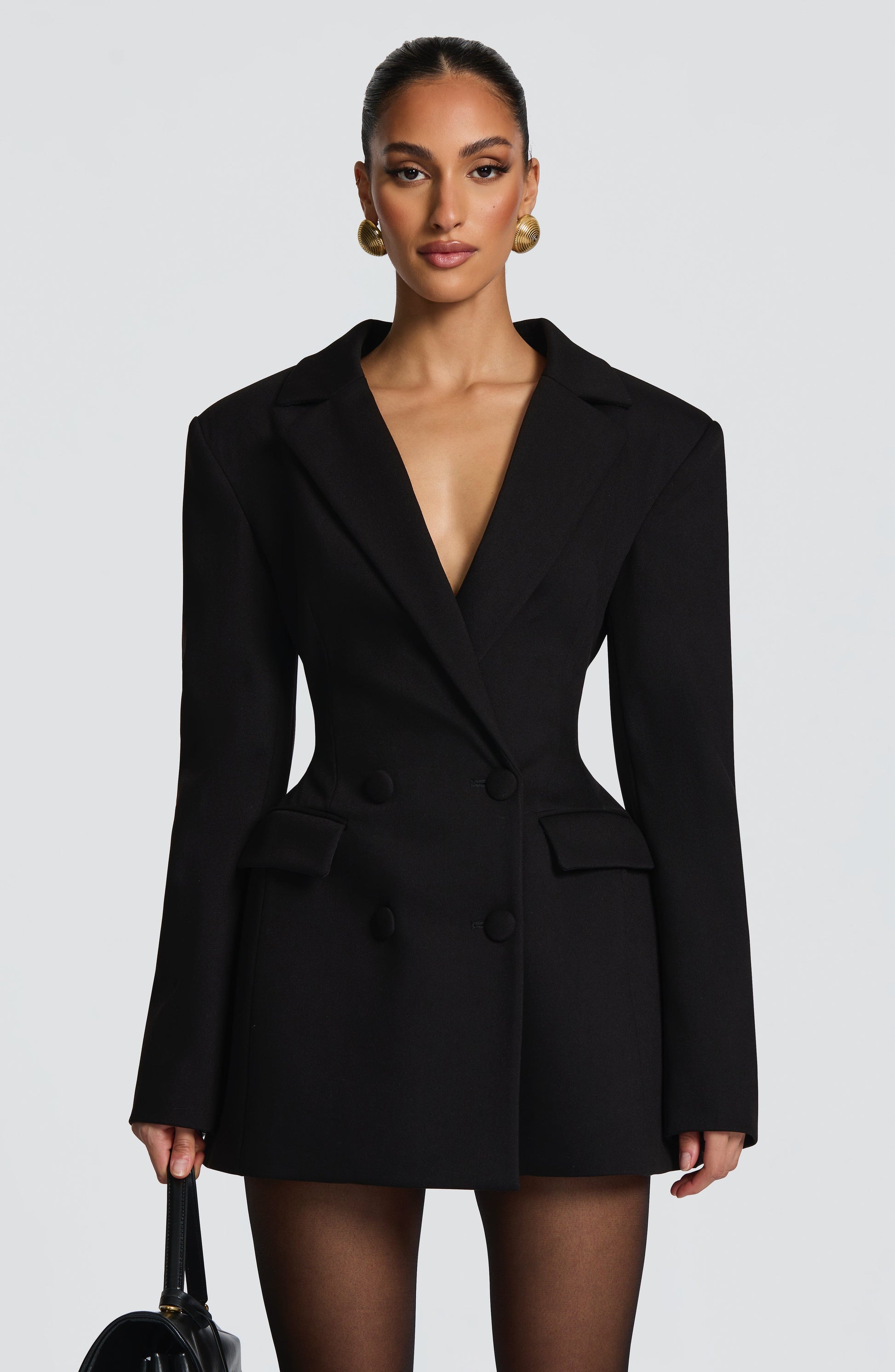Elvira Mini Dress Black