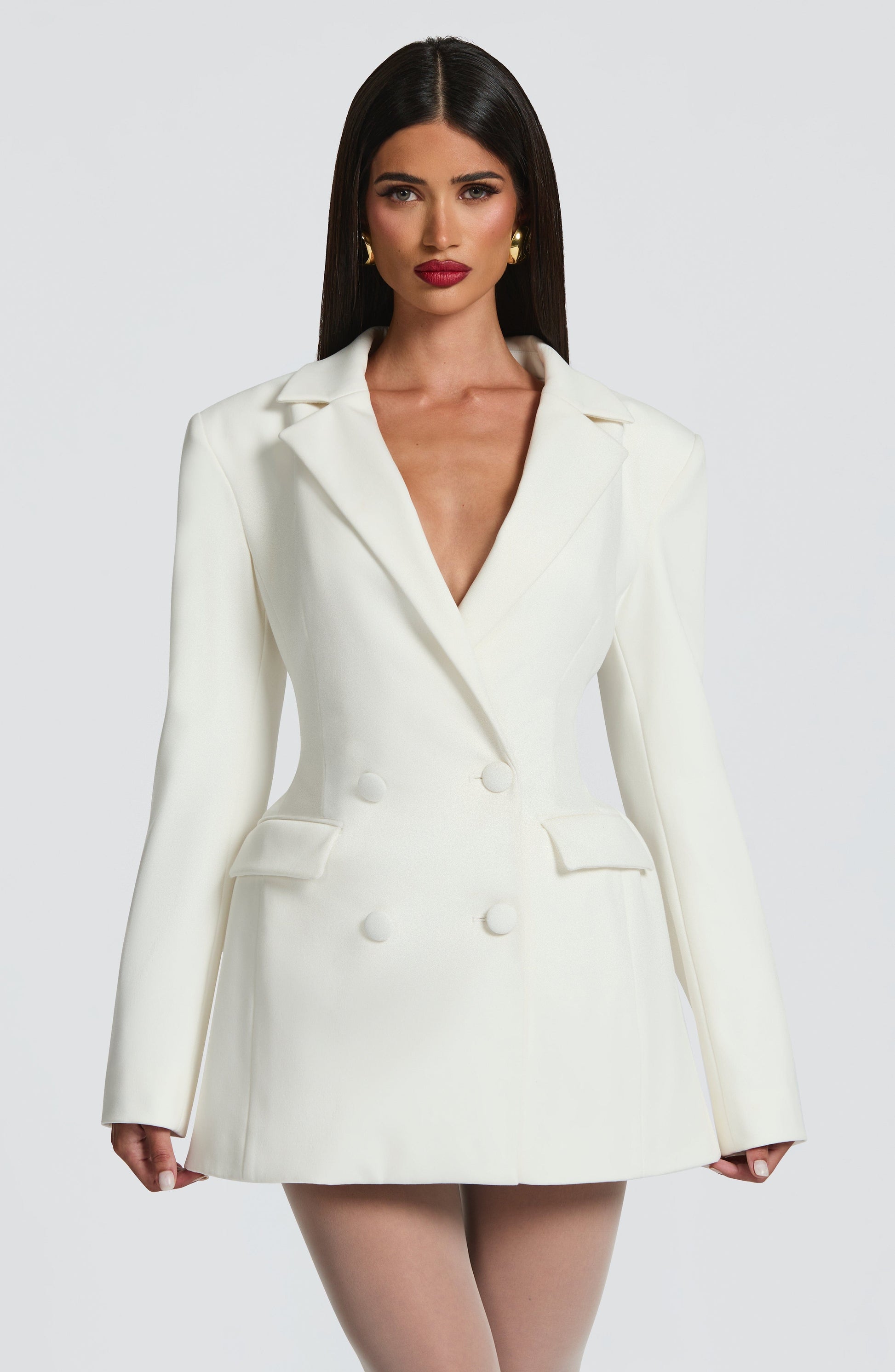 Elvira Mini Dress Ivory