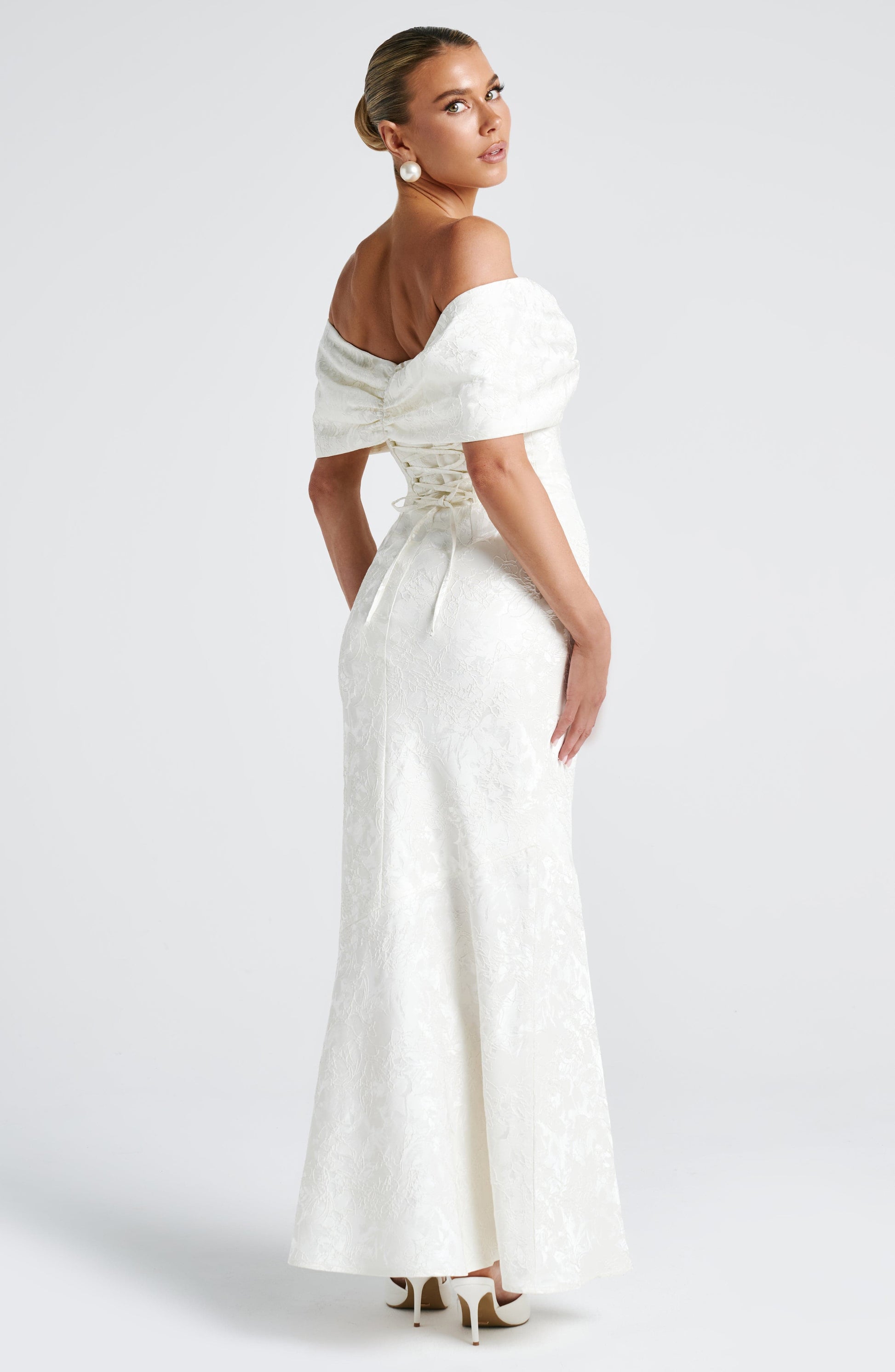 Emberly Maxi Dress Ivory