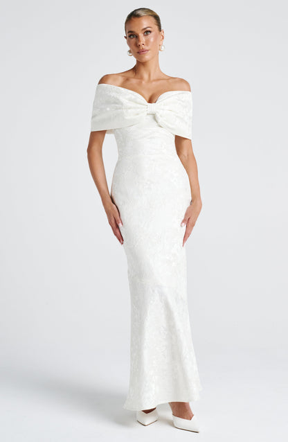Emberly Maxi Dress Ivory