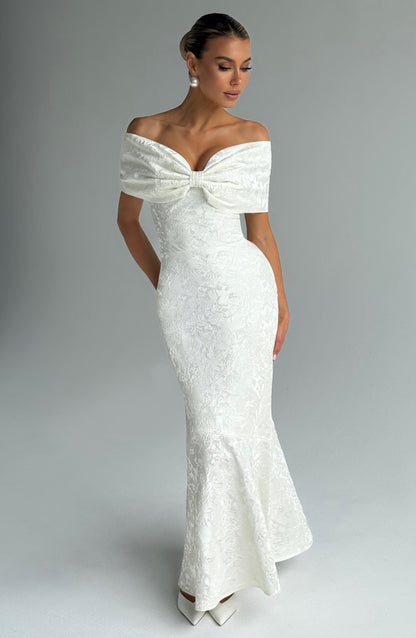 Emberly Maxi Dress Ivory
