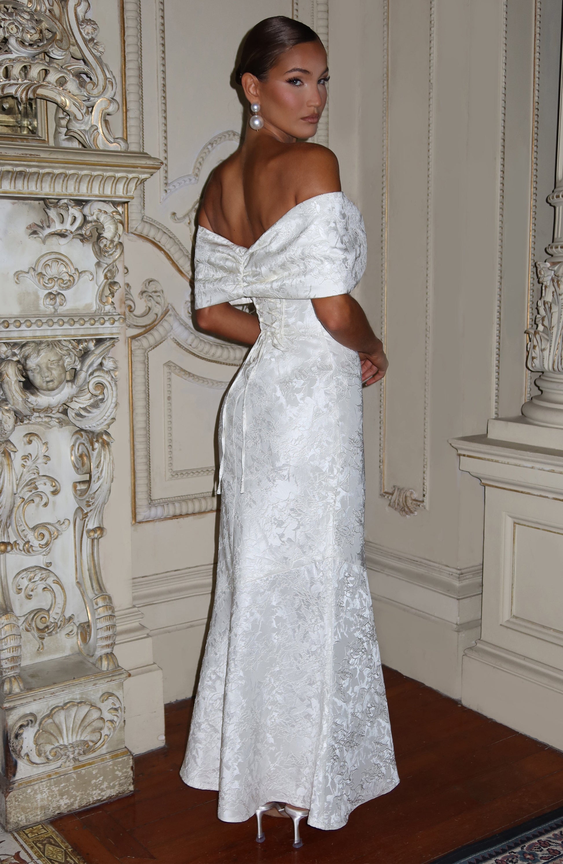 Emberly Maxi Dress Ivory