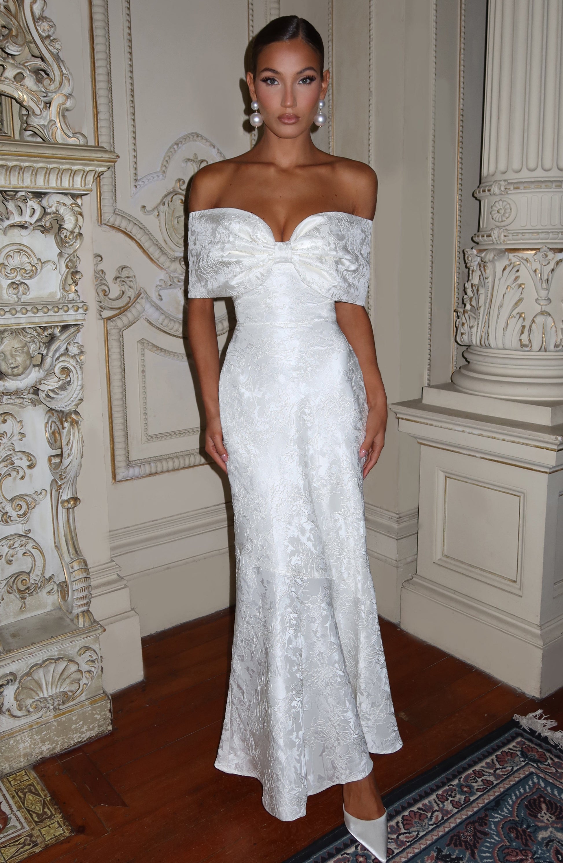 Emberly Maxi Dress Ivory