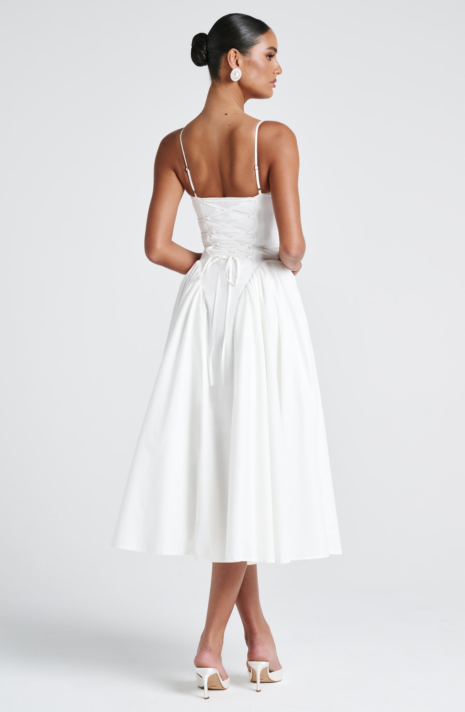 Emerson Midi Dress Ivory