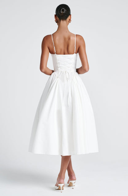 Emerson Midi Dress Ivory