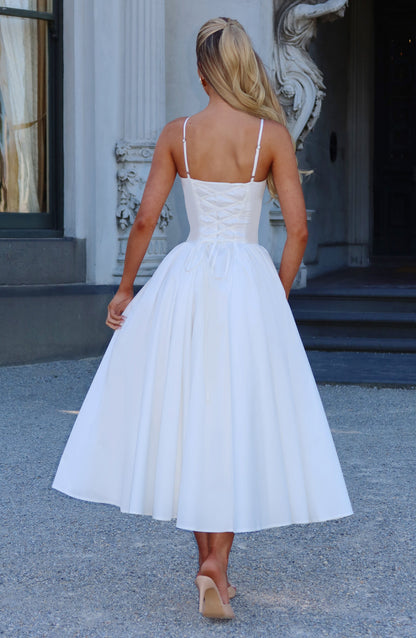 Emerson Midi Dress Ivory