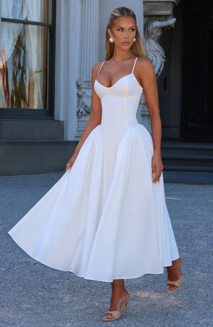 Emerson Midi Dress Ivory