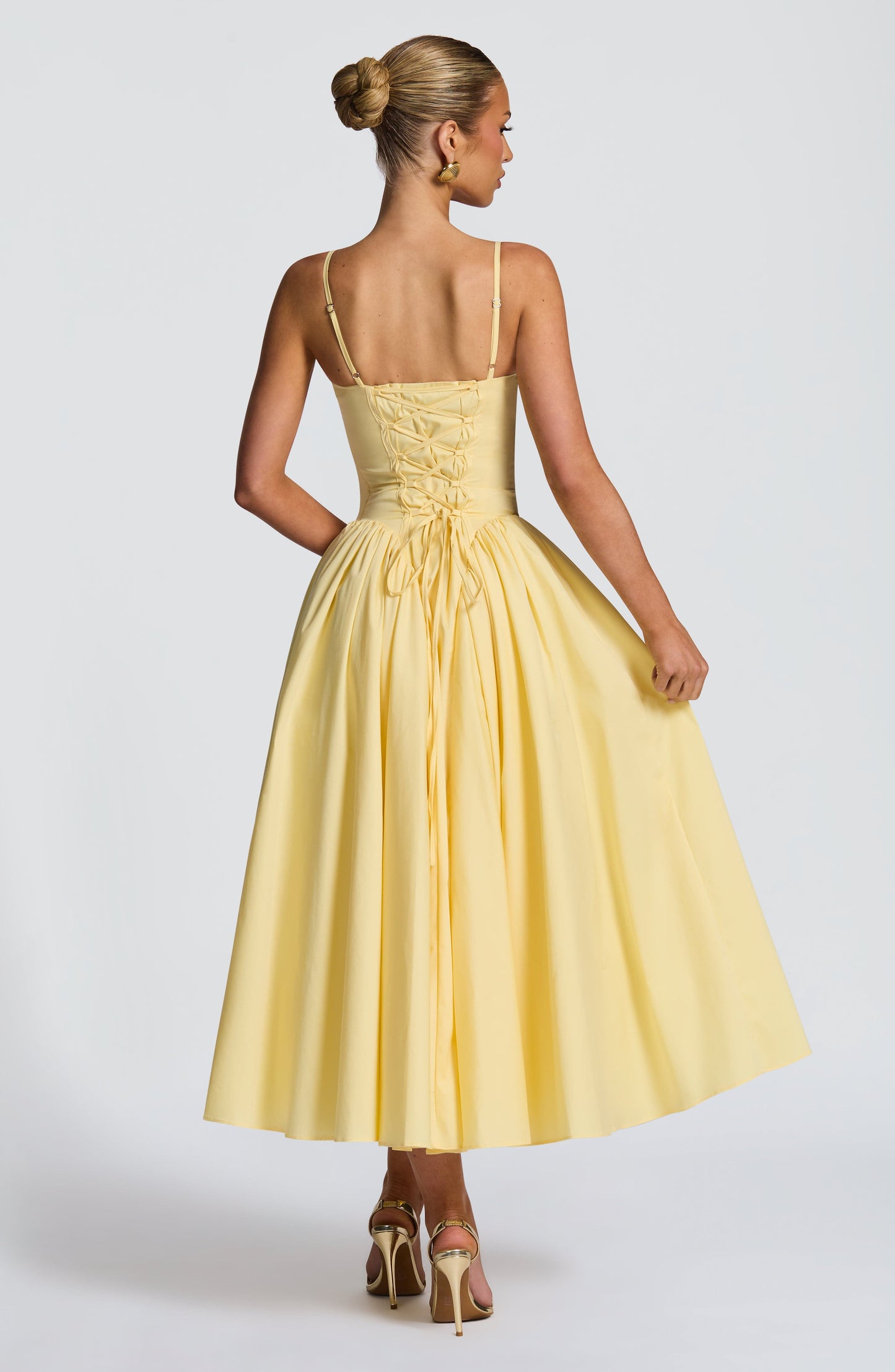 Emerson Midi Dress Lemon