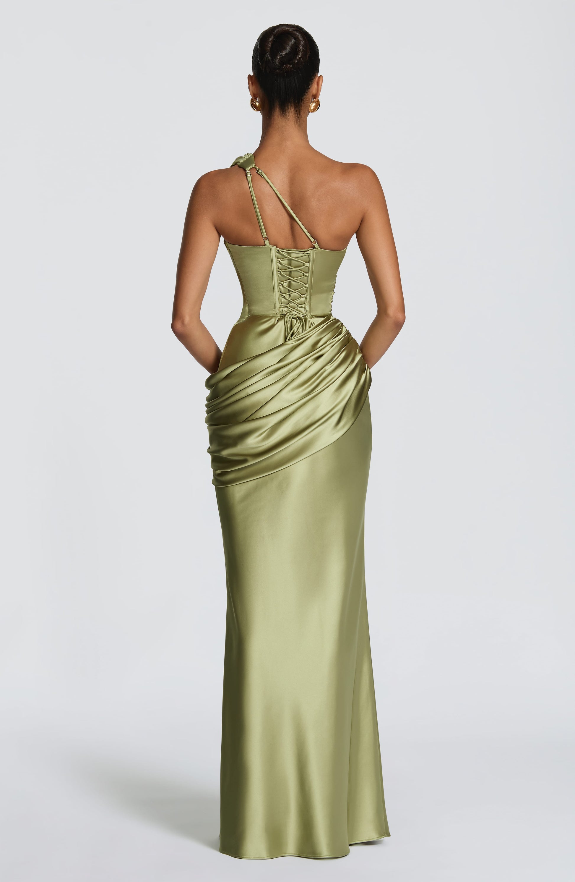 Emina Maxi Dress Light Olive