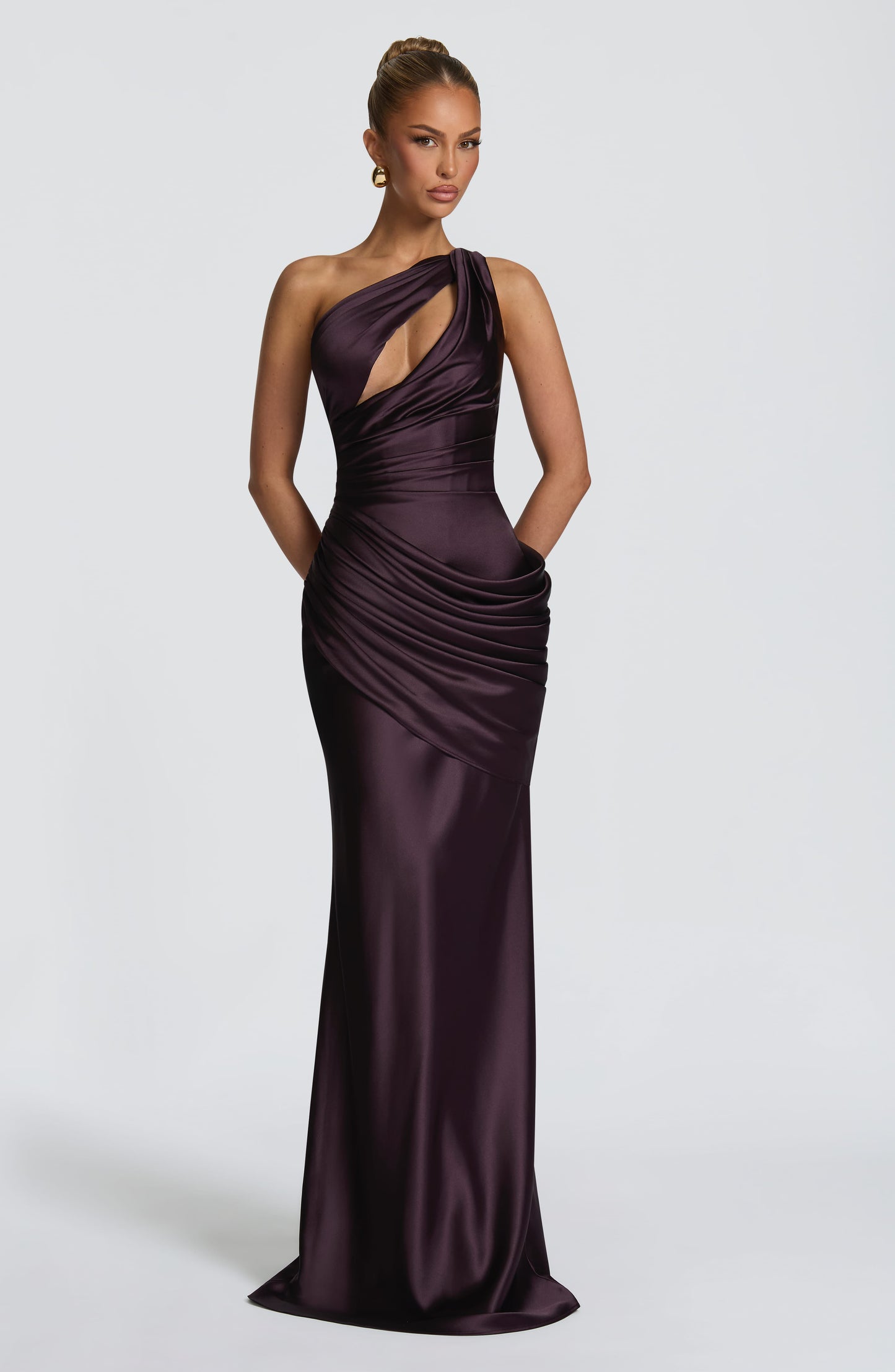 Emina Maxi Dress Plum