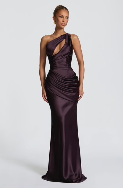 Emina Maxi Dress Plum
