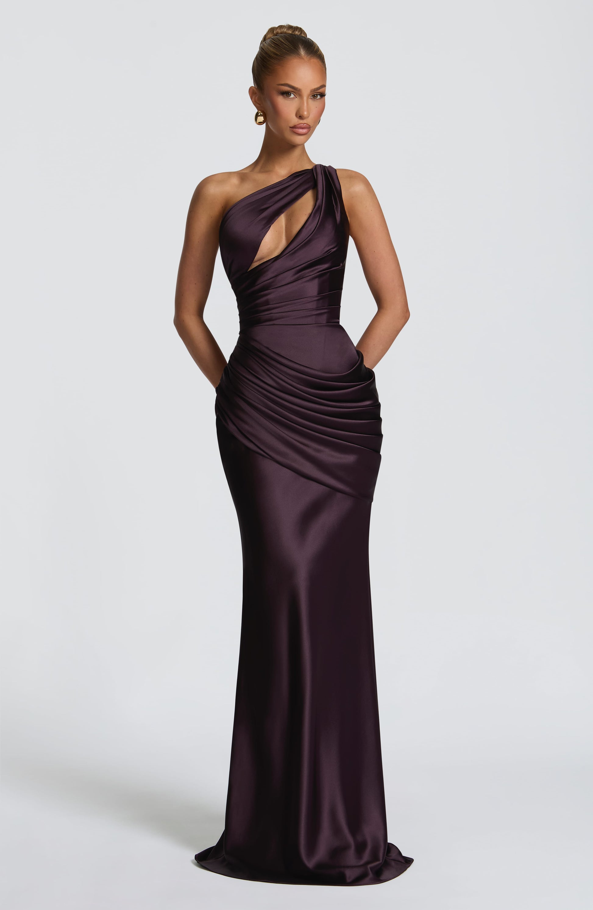 Emina Maxi Dress Plum