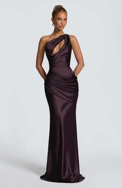 Emina Maxi Dress Plum