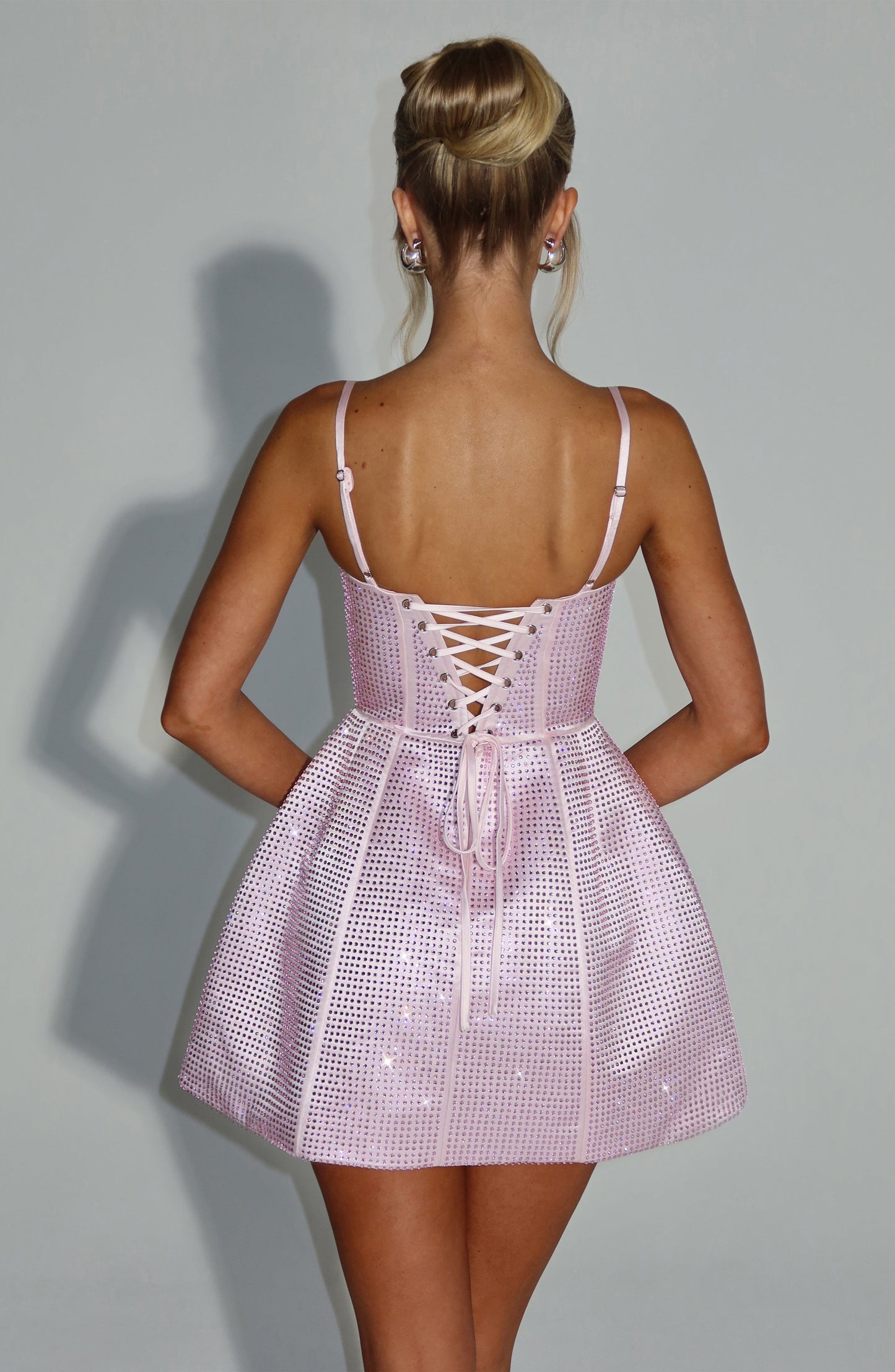 Emma Mini Dress Blush